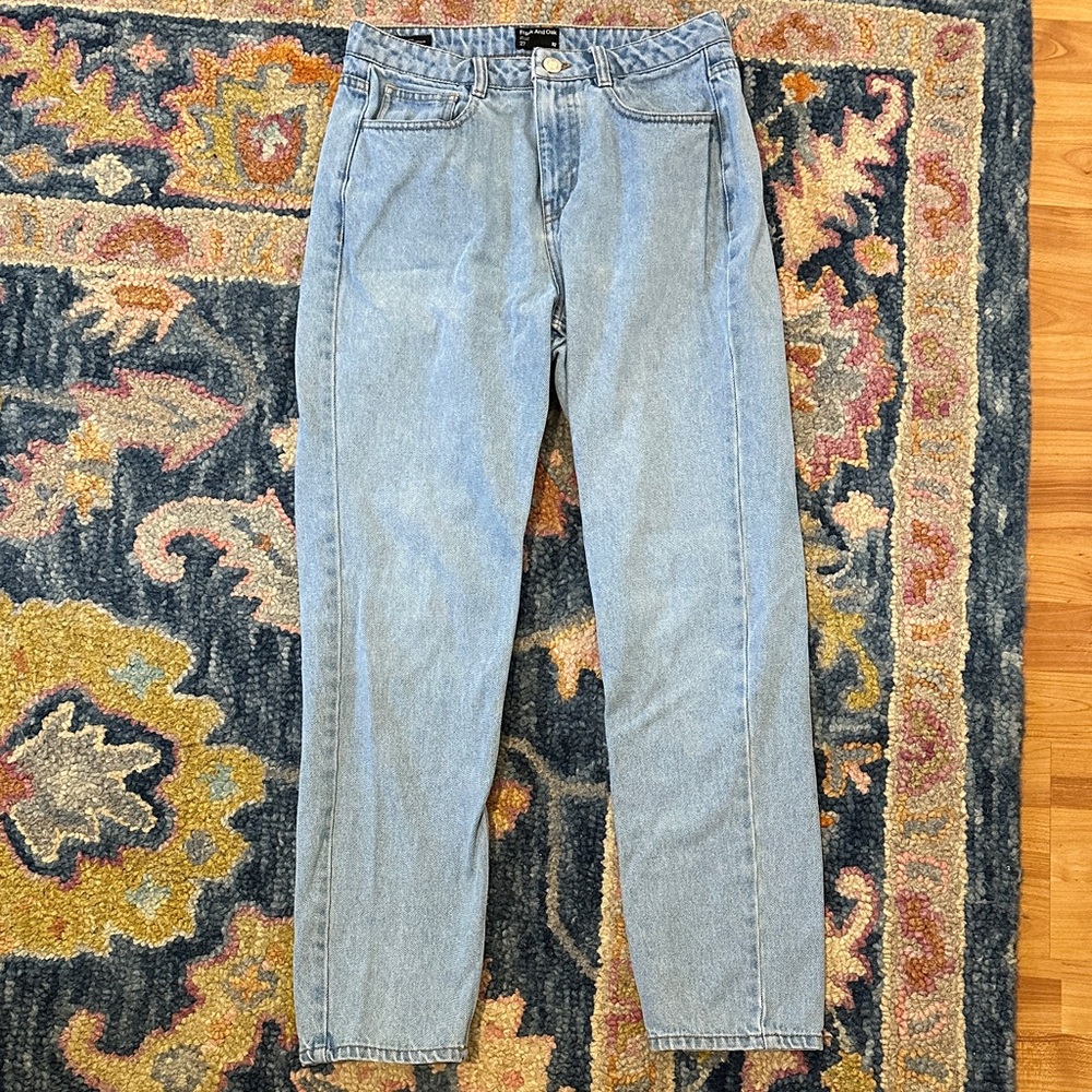 Frank & Oak Light Wash High Rise Women's Jeans